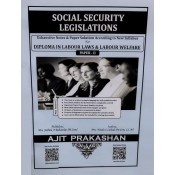 Ajit Prakashan's Social Security Legislations Notes for DLL & LW Paper - II by Mrs. Nanda S. Lahade | Diploma in Labour Laws and Labour Welfare